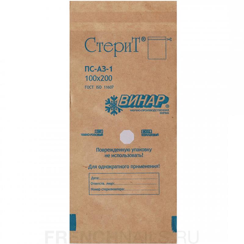 картинка Крафт-пакет СтериТ Винар с индикаторами (100х200) от магазина ЭпилСити