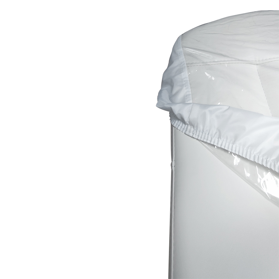 картинка Чехол Полиэтиленовый прозрачный, 2х секционный, 70 см от магазина ЭпилСити