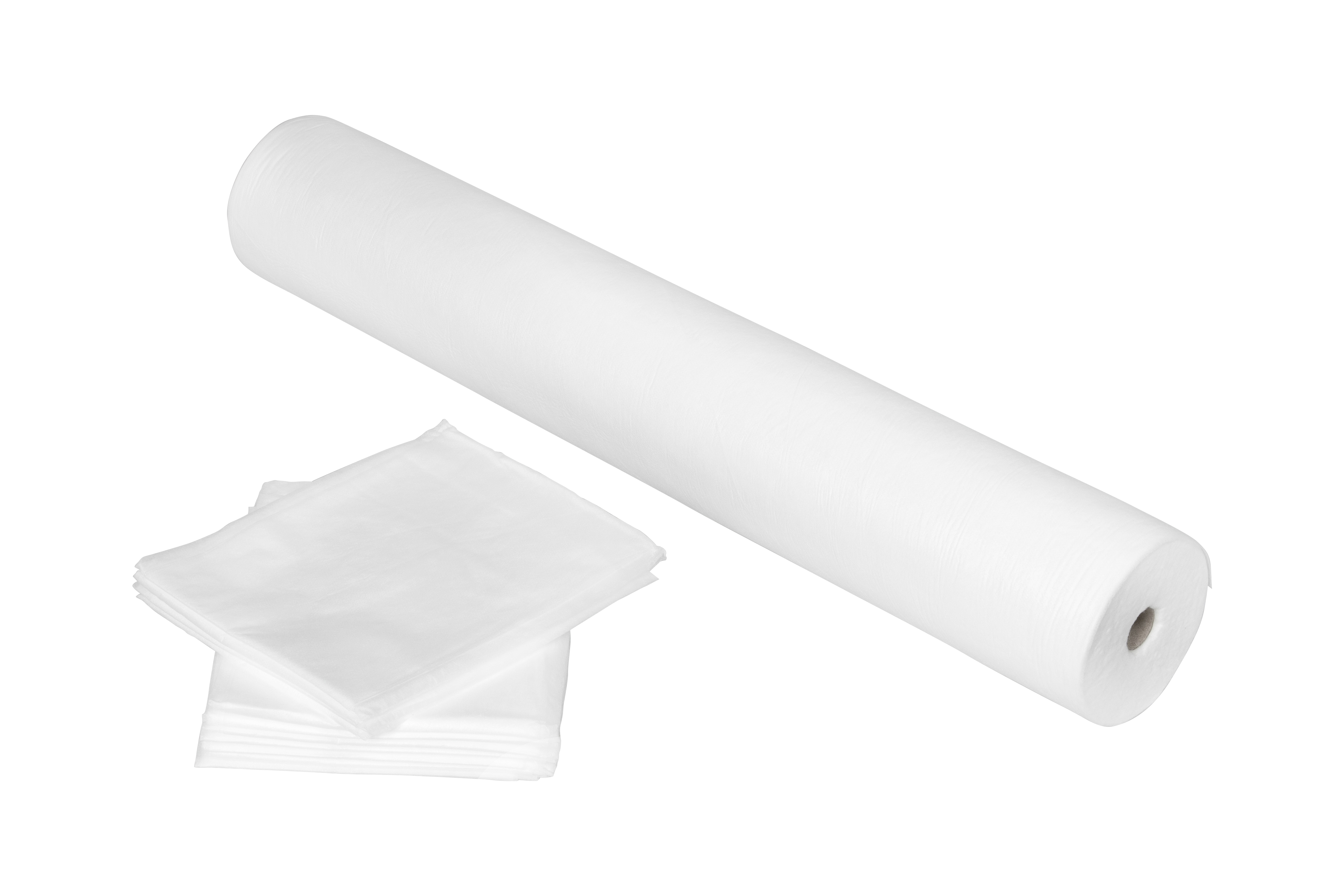 картинка Простыня Стандарт из SMS в рулоне с перфорацией, 200х80 см, Белый, 100 шт/упк от магазина ЭпилСити