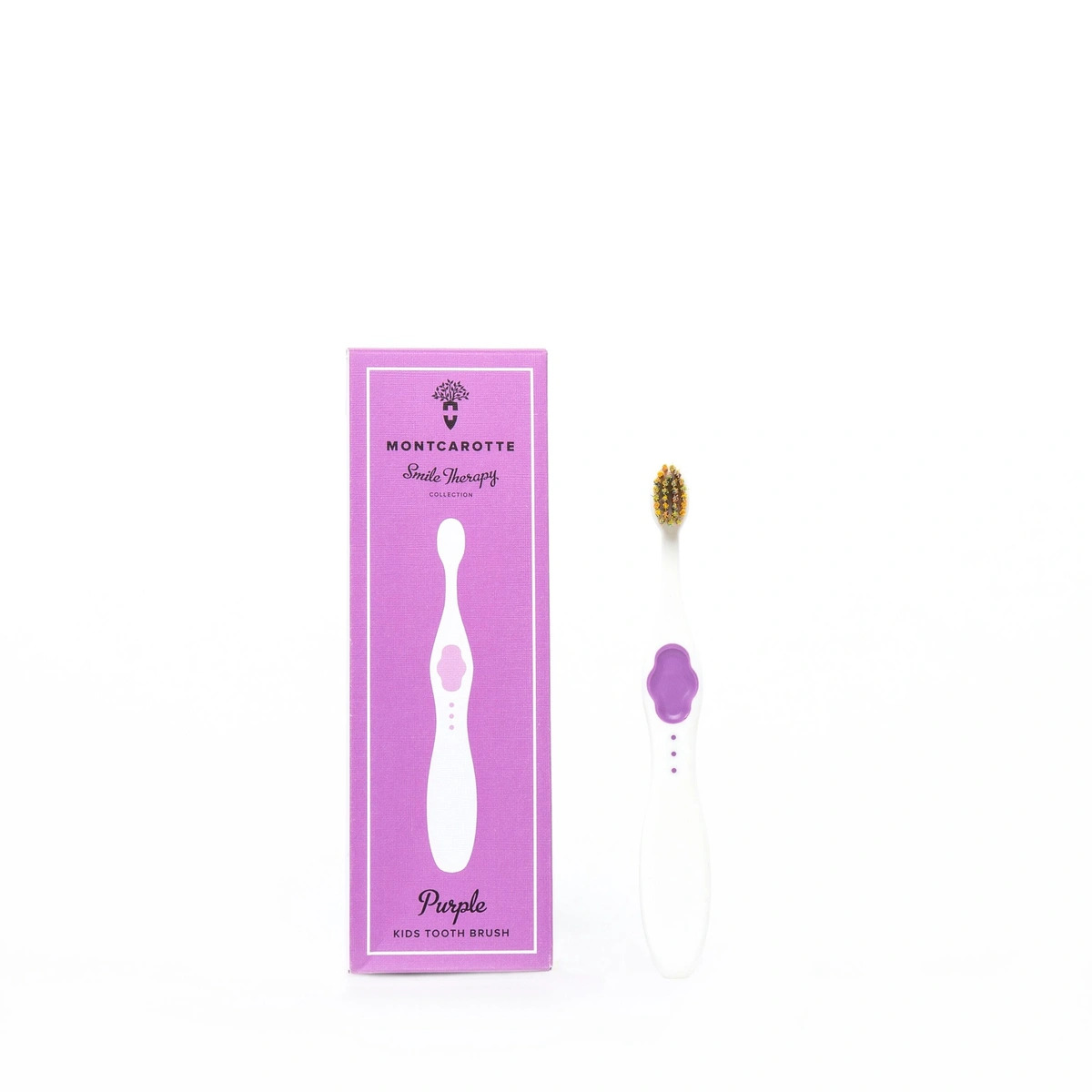 картинка Детская зубная щетка  "Фиолетовая ", soft, MontCarotte от магазина ЭпилСити