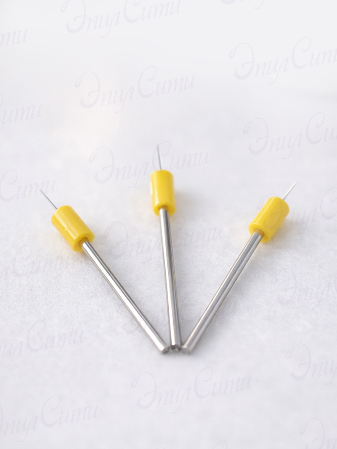 картинка Зонд Импульс ISOGARD для электроэпиляции изолированный двухсекционный стальной, 30 шт. от магазина ЭпилСити