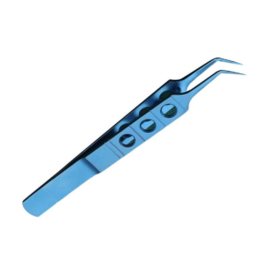 картинка Пинцет титановый изогнутый, 11 см от магазина ЭпилСити