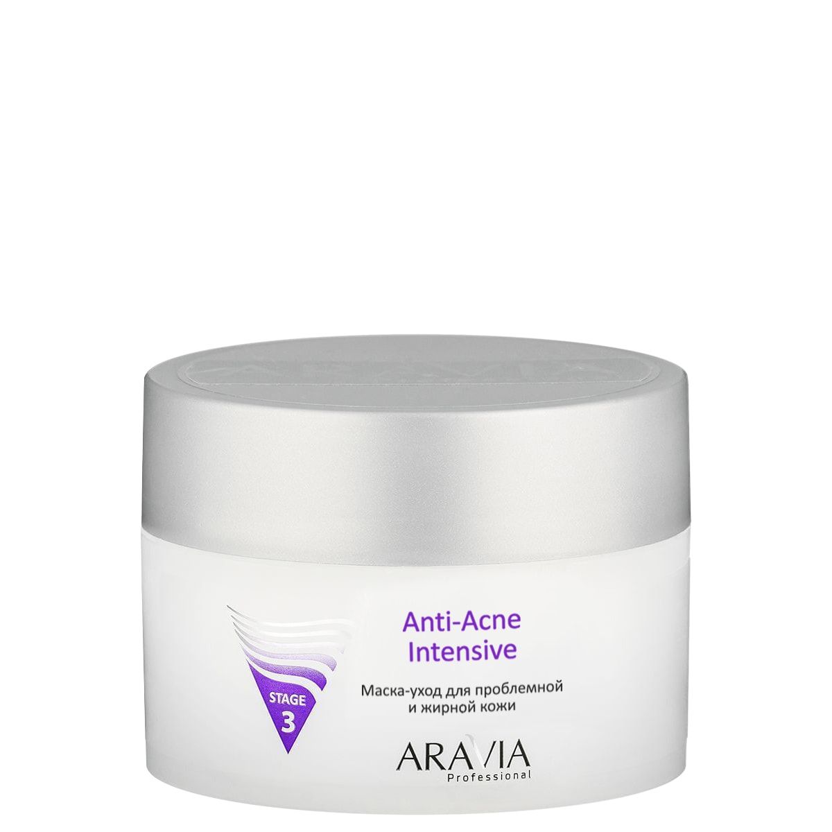 картинка Маска-уход для проблемной и жирной кожи Anti-Acne Intensive , 150 мл, ARAVIA Professional от магазина ЭпилСити