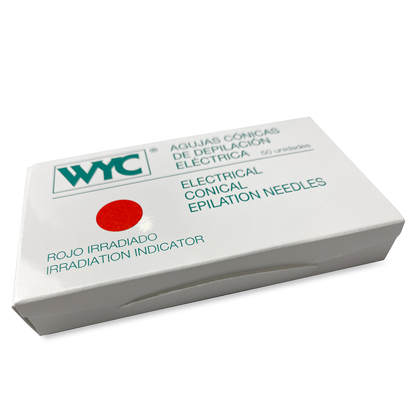 картинка Иглы прямые односекционные стальные WYC, 50 шт. от магазина ЭпилСити