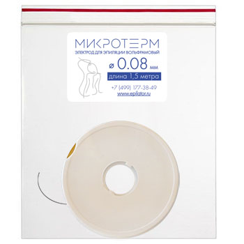 картинка Электрод для эпиляции Ø 0,08мм, 1,5 м от магазина ЭпилСити